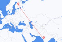 Flights from Nashik, India to Kuopio, Finland
