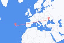 出发地 乌克兰出发地 敖德薩目的地 葡萄牙Terceira的航班