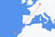 Flights from Tenerife in Spain to Frankfurt in Germany