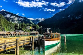 Excursión privada a las minas de sal del lago de Múnich Konigssee y Berchtesgaden con crucero por el lago