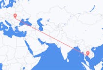 Flyreiser fra Trat-provinsen, Thailand til Cluj-Napoca, Romania