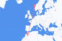 Flights from Zagora to Bergen