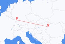 Flyreiser fra Oradea, Romania til Karlsruhe, Tyskland