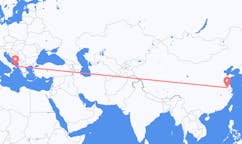 Flights from Yangzhou to Brindisi