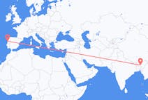 出发地 印度出发地 古瓦哈提目的地 葡萄牙波尔图的航班