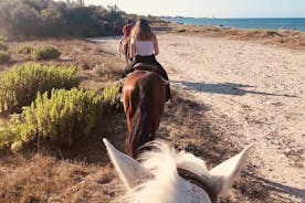 Horse ride in a Salento Nature Reserve with transfer from Lecce