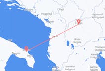 Flyrejser fra Brindisi til Skopje
