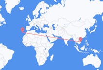 Vluchten van Quy Nhơn, Vietnam naar Funchal, Portugal