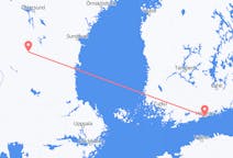 Vluchten van Helsinki naar Sveg