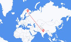 Flights from Jabalpur, India to Kuusamo, Finland