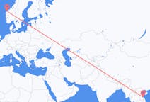 Flyg från Nyans, Vietnam till Ålesund, Norge