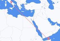 Flyrejser fra Boosaaso, Somalia til Napoli, Italien