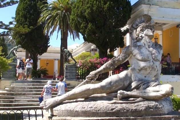Achilleion Palace och Korfu stad