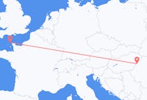 Flights from Alderney, Guernsey to Oradea, Romania