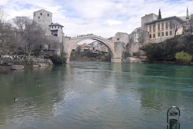 Visite d'une journée complète de Mostar et des cascades de Kravica en petit groupe