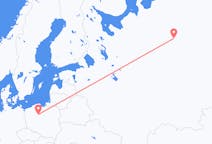 Flights from Ukhta, Russia to Bydgoszcz, Poland
