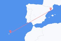 Flyreiser fra Barcelona, Spania til Vila Baleira, Portugal