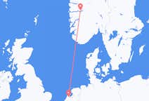 Flyg från Sogndal, Norge till Amsterdam, Nederländerna