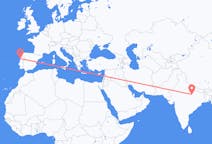Flyrejser fra Allahabad, Indien til Porto, Portugal