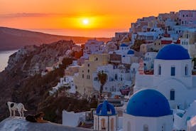 Joias escondidas de Santorini: visita guiada privada de dia inteiro