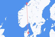 Vluchten van Ørland naar Aarhus