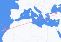 Flights from Fuerteventura, Spain to Ankara, Turkey