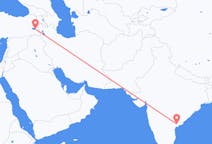 Flights from Vijayawada, India to Van, Turkey