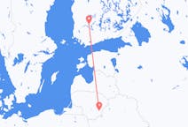 Flyrejser fra Tampere til Vilnius