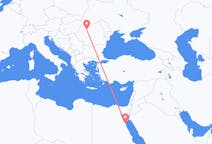 Flyg från Hurghada, Egypten till Cluj Napoca, Rumänien