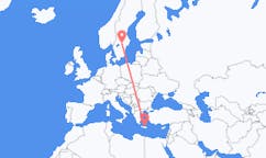Flights from Heraklion to Örebro County