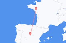 Flyrejser fra Nantes til Madrid