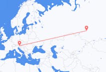 Flights from Tomsk, Russia to Klagenfurt, Austria