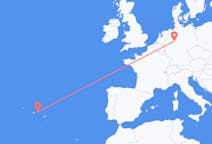 Flights from Terceira Island, Portugal to Paderborn, Germany