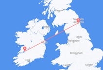 Flyrejser fra Newcastle upon Tyne, England til Shannon, County Clare, Irland