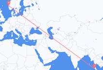 Flights from Phuket City, Thailand to Bergen, Norway