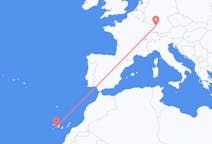 Flights from San Sebastián de La Gomera, Spain to Stuttgart, Germany