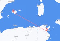 Flights from Enfidha, Tunisia to Palma de Mallorca, Spain