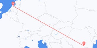 オランダからルーマニアへのフライト
