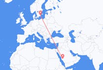 Flights from Ta if, Saudi Arabia to Kalmar, Sweden