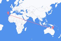 Flyrejser fra Townsville til Funchal