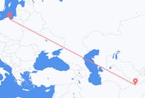 Flyreiser fra Mazar-e Sharif, til Gdańsk