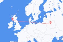 Flyg från Minsk till Islay