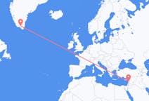 Flyrejser fra Beirut, Lebanon til Narsarsuaq, Grønland
