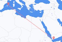 Flights from Aden to Mahon