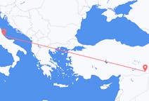 เที่ยวบิน จาก เปสคารา, อิตาลี ไปยัง มาร์ดิน, ตุรกี