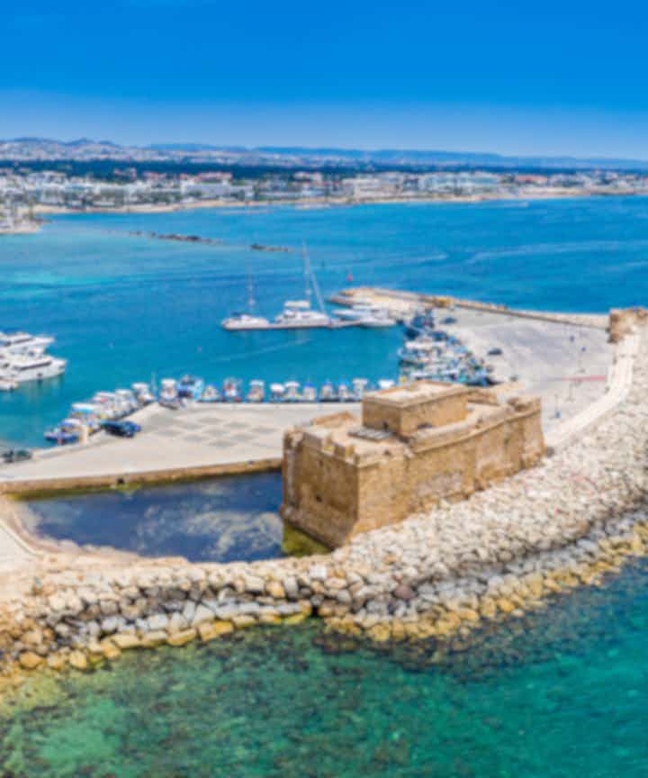 Flights from Norwich, England to Paphos, Cyprus