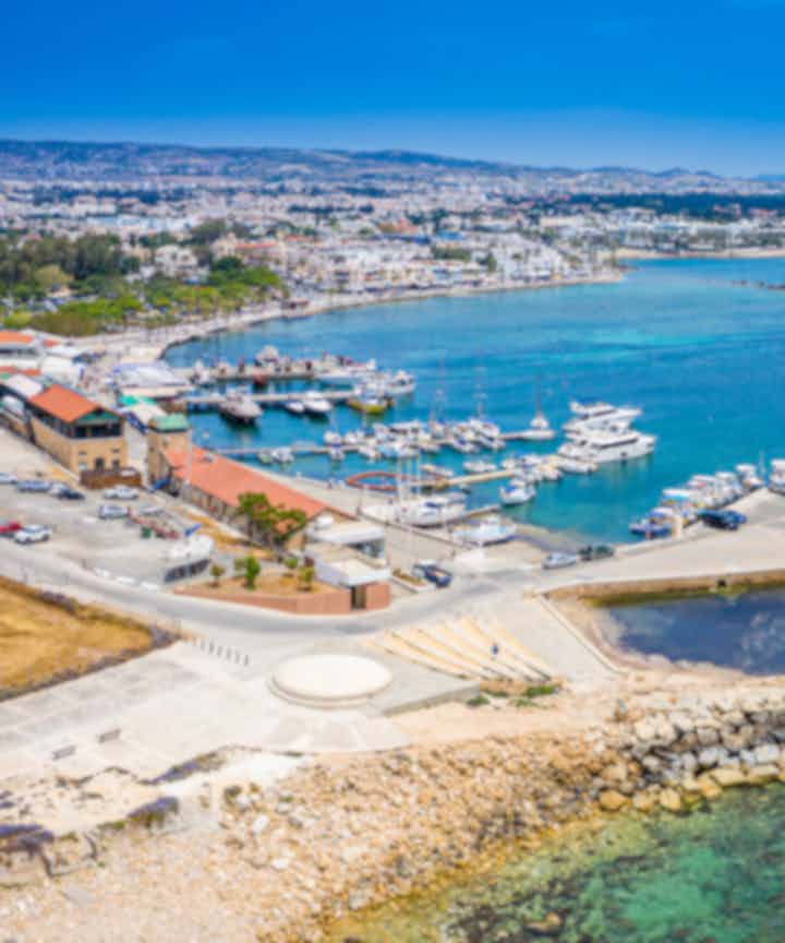 Flights from Kaunas in Lithuania to Paphos in Cyprus