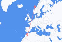 出发地 摩洛哥出发地 扎戈拉目的地 挪威克里斯蒂安松的航班