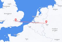 Flyg från Düsseldorf, Tyskland till London, England