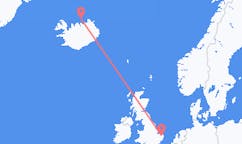아이슬란드 그림지에서 출발해 영국 노리치로(으)로 가는 항공편
